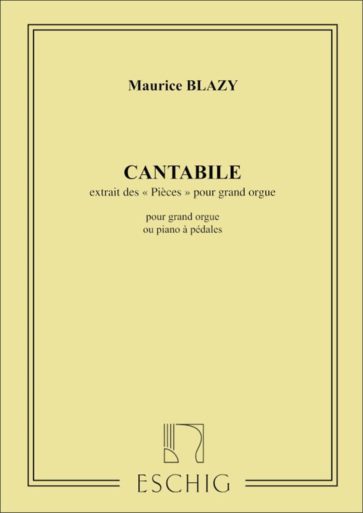 Cantabile Orgue